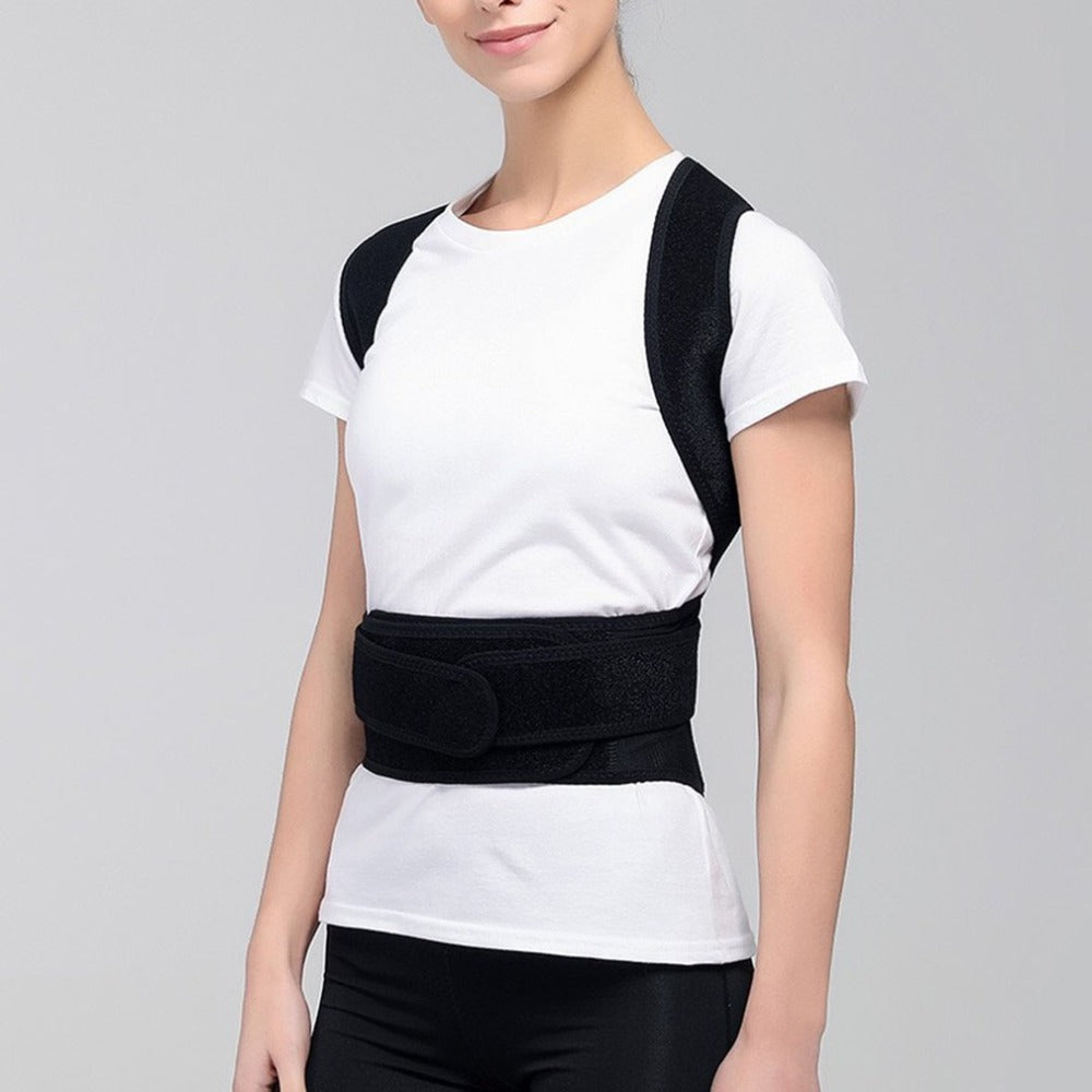 Professional Spine Alignment Posture Corrector - Adjustable Back Support Brace