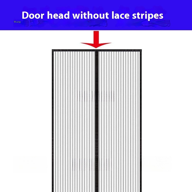 Magnetic Door Screen Wear-free Magnetic Stripe Summer